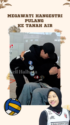 Video: Momen Haru Pelatih Red Sparks Antarkan Megawati Hangestri Pulang ke RI