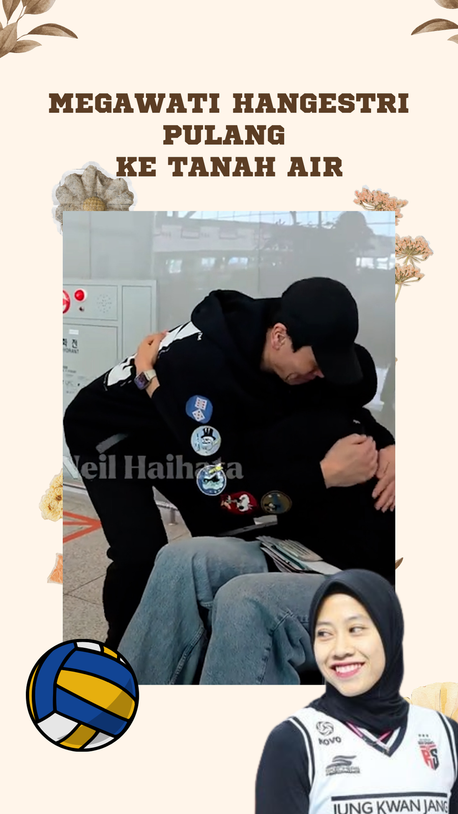Video: Momen Haru Pelatih Red Sparks Antarkan Megawati Hangestri Pulang ke RI