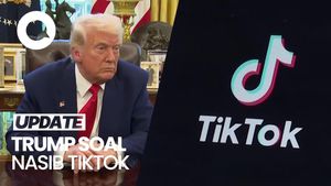 Video Reaksi Trump Ditanya Nasib TikTok di Tengah Perang Tarif dengan China