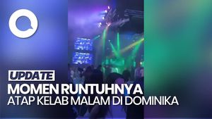 Video: Detik-detik Atap Kelab Malam di Dominika Ambruk Menewaskan 124 Orang