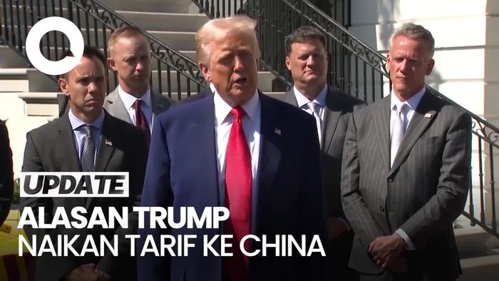 Video: Kala Trump Tunda Kenaikan Tarif 90 Hari, China Justru Naik 125%