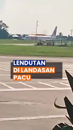 Video: Bandara Sultan Thaha Ditutup 2 Jam Imbas Landasan Pacu Alami Lendutan