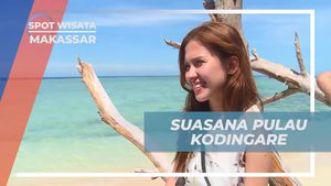 Menikmati Suasana Menenangkan di Pulau Kodingare Keke, Makassar