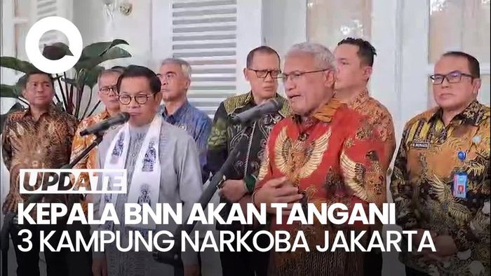 Video: Kepala BNN Minta Restu Pramono Tangani 3 Kampung Narkoba di Jakarta