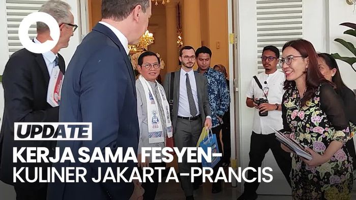 Video Dubes Prancis Temui Pramono Anung, Bahas Kerja Sama Fesyen-Kuliner