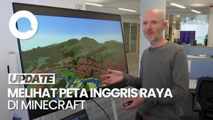 Video: Peta Inggris Raya dalam Video Game Minecraft