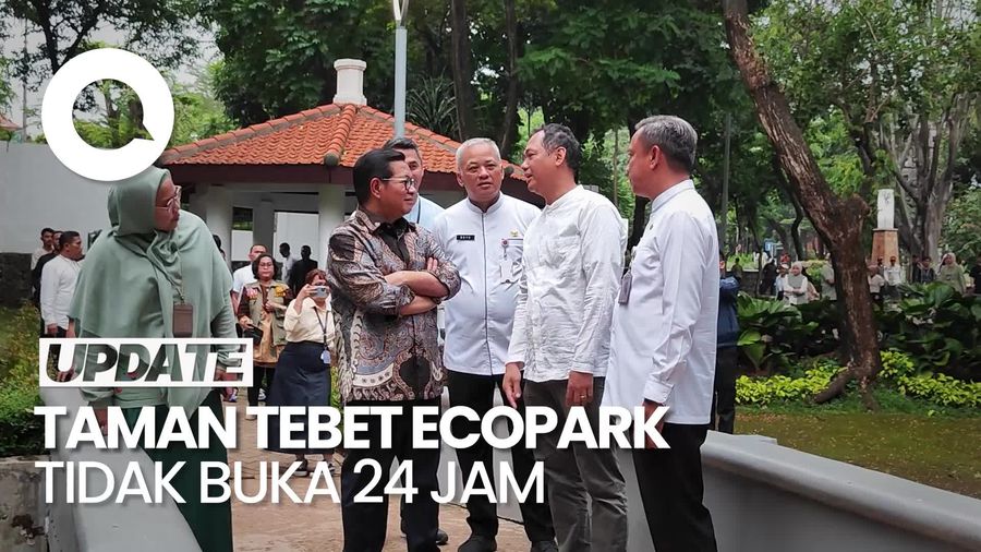 Video Pramono: Tebet Ecopark Tidak Buka 24 Jam