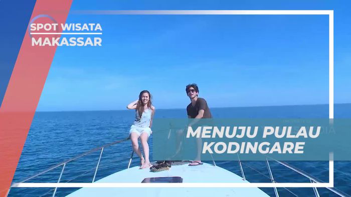 Menembus Ombak Ke Pulau Kodingare Keke di Makassar