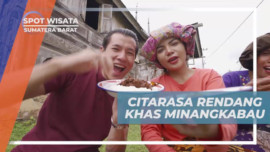 Nikmati Citarasa Rendang Khas Minangkabau Bersama Warga di Sumatera Barat