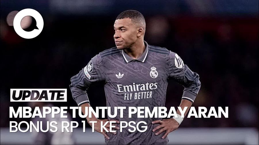 Video: Mbappe Gugat PSG gegara Bonus Rp 1 Triliun Belum Dibayar