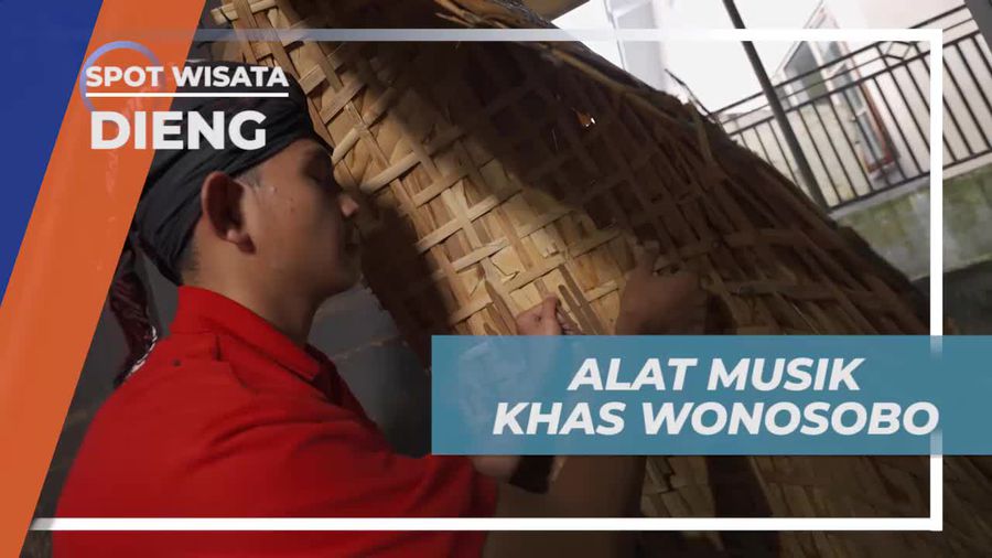 Jelajahi Alat Musik Bundangan Khas Wonosobo di Dieng