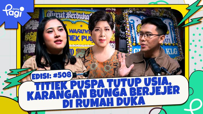 Titiek Puspa Tutup Usia, Karangan Bunga Berjejer di Rumah Duka