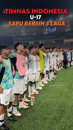 Video Timnas Indonesia U-17 Sempurna di Fase Grup Piala Asia 2025