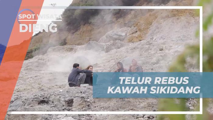 Nikmati Telur Rebus Khas Kawah Sikidang yang Lezat di Dieng