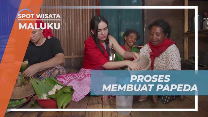 Mengolah Papeda dalam Perayaan Kuliner di Maluku