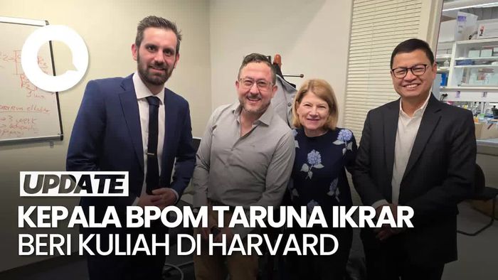 Video: Penampilan Kepala BPOM Taruna Ikrar Beri Kuliah di Harvard