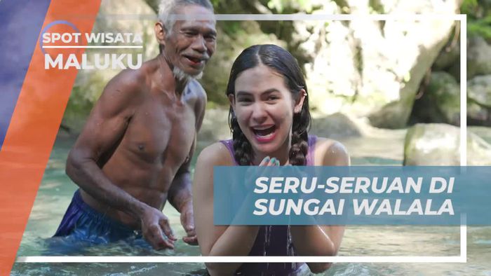 Bersenang-Senang di Sungai Walala, Maluku