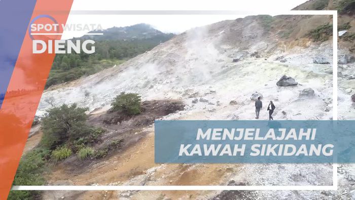 Jelajahi Kawah Sikidang yang Menakjubkan di Dieng
