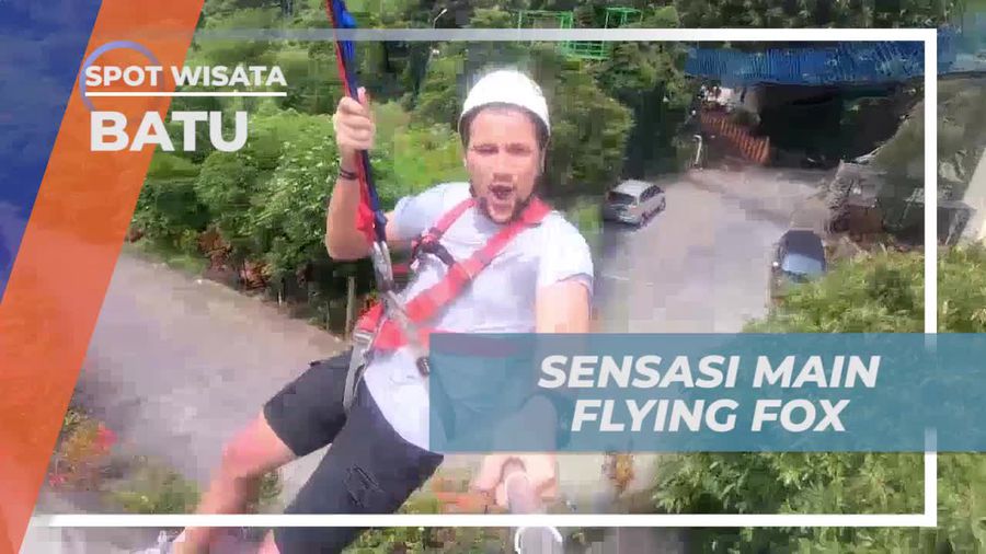 Terbang Tinggi dengan Sensasi Bermain Flying Fox di Batu