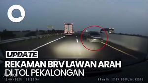 Video Detik-detik BRV Lawan Arah di Tol Pekalongan Sebelum Kecelakaan Maut