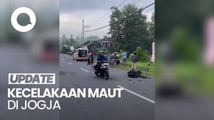 Video: Motor Ringsek Ditabrak Truk di Yogyakarta, Pasutri Tewas