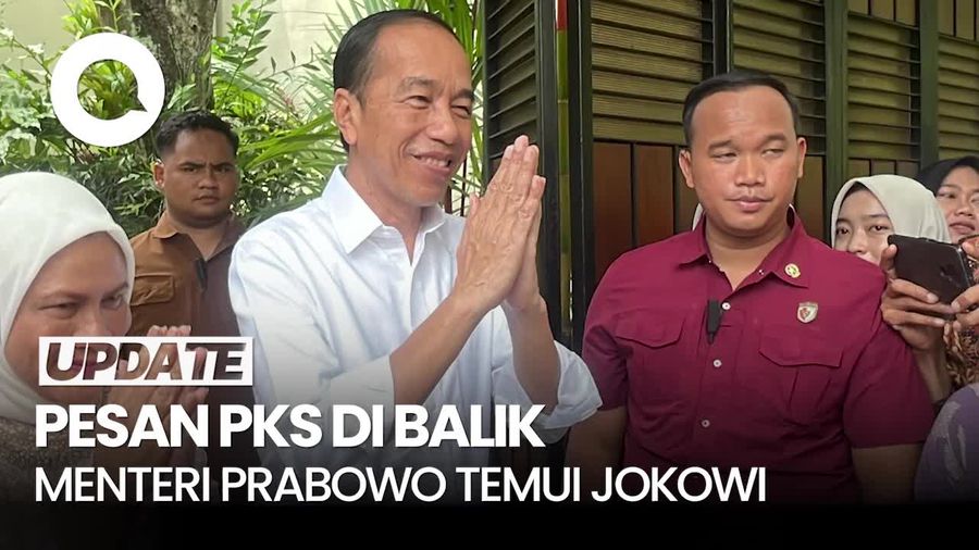 Video PKS soal Menteri Prabowo Temui Jokowi: Jangan Ada Matahari Kembar