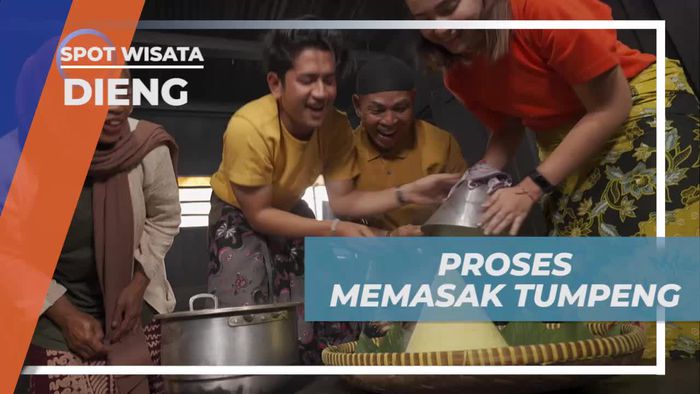 Keceriaan Proses Memasak Tumpeng di Dieng