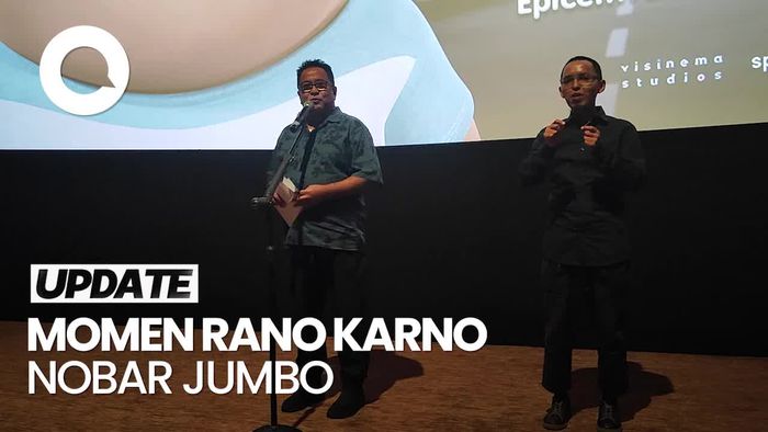 Video Rano Karno Ajak Anak Panti Nobar Jumbo: Jakarta Menuju Kota Sinema