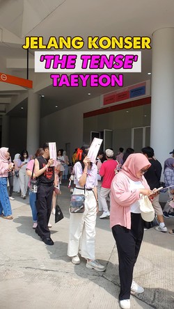 Video: Euforia Fan Jelang Konser TAEYEON: 100 Persen Excited!