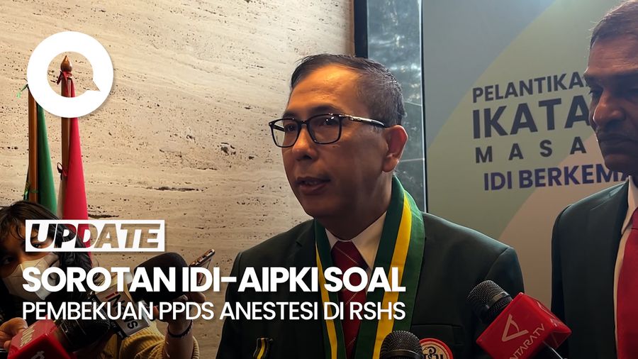 Video: IDI-AIPKI Tak Setuju PPDS Anestesi RSHS Dibekukan Sementara
