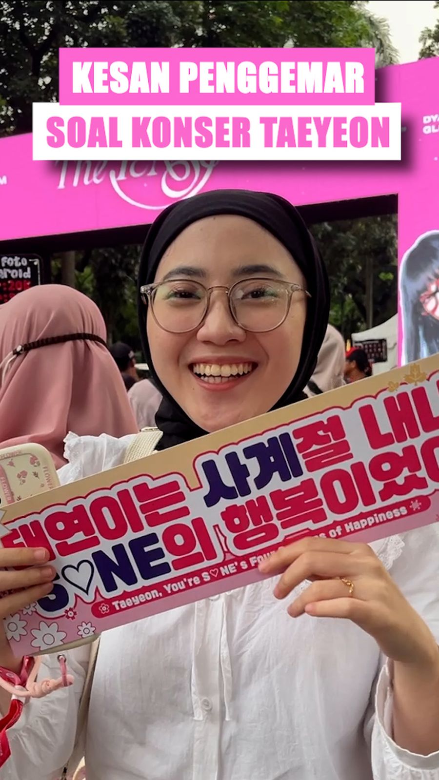 Video Kesan SONE Seusai Nonton Konser Taeyeon The Tense In Jakarta