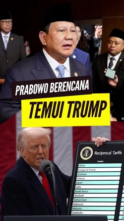 Video: Prabowo Berencana Temui Trump Bahas Tarif Impor