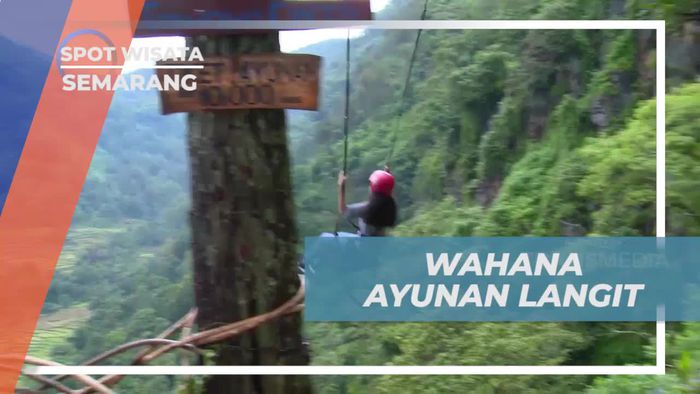 Menggoyangkan Adrenalin di Wahana Ayunan Langit di Semarang