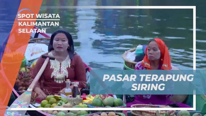 Mengunjungi Pasar Terapung Siring di Kalimantan Selatan
