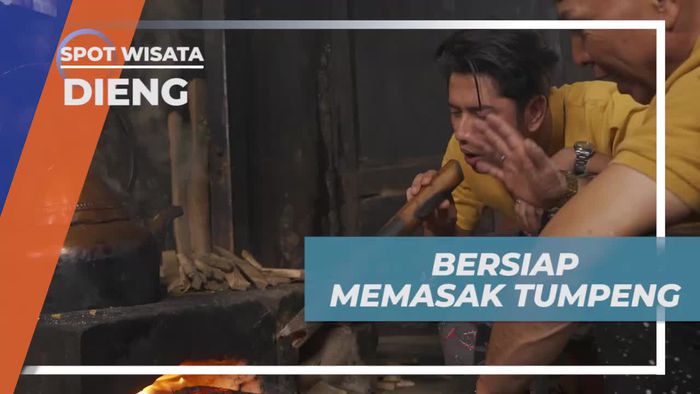 Bersama Warga Memasak Tumpeng di Dieng