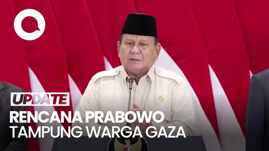 Video: Rencana Prabowo Tampung 1.000 Warga Gaza Gelombang Pertama