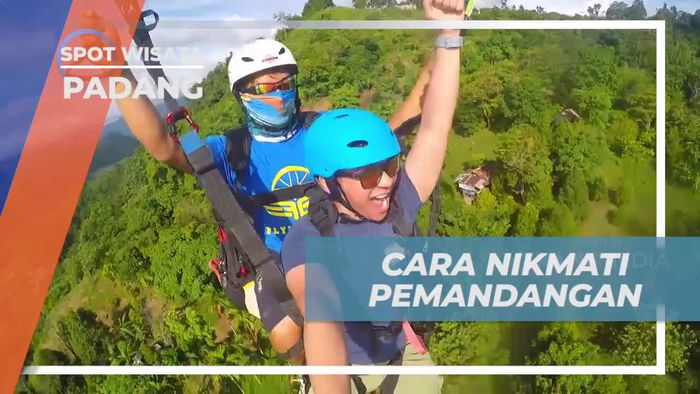 Nikmati Pemandangan Terbaik dengan Paralayang di Padang