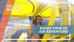 Terbang Tinggi Menikmati View Menakjubkan di Air Adventure, Bintan