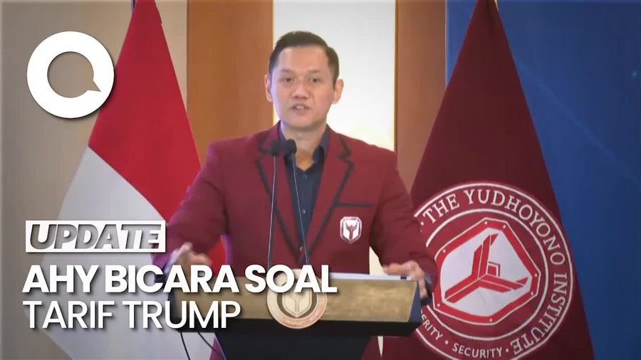 Video AHY: Ini Bukan April Mop, Tarif Trump Bawa Dunia ke 2 Arah yang Esktrem