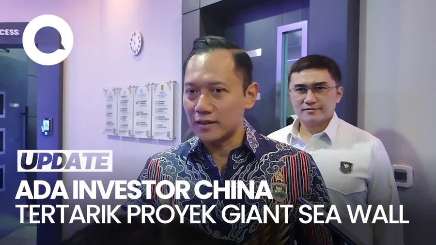 Video: Menko AHY Sebut Ada Investor China Tertarik Proyek Giant Sea Wall