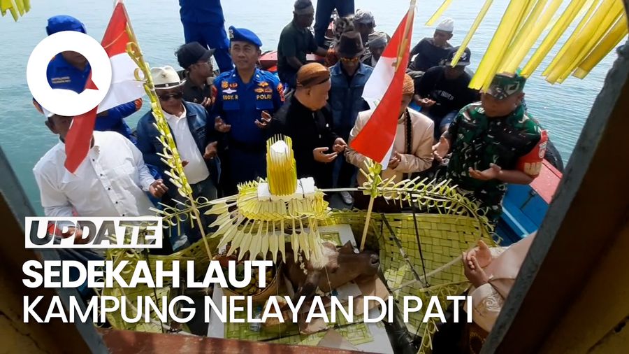 Video: Melihat Tradisi Sedekah Laut Kampung Nelayan Bendar Pati 