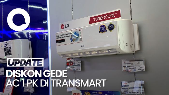 Video: AC 1 PK di Transmart Full Day Sale Hanya Rp 3 Jutaan Aja! 