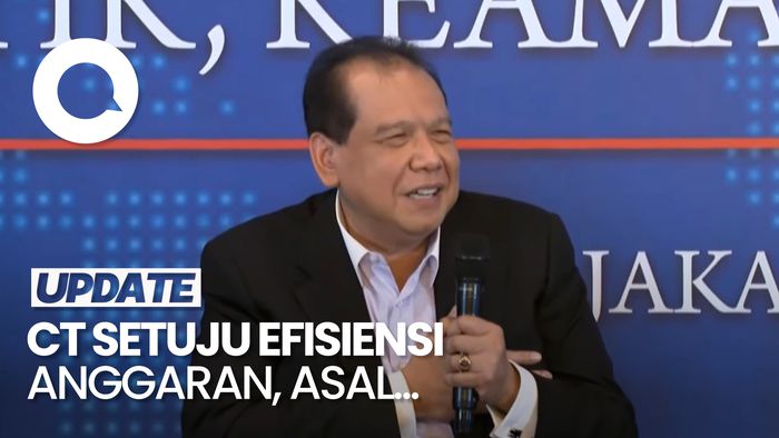 Video CT Setuju soal Efisiensi Anggaran: Asal Kantong Rakyat Tebal