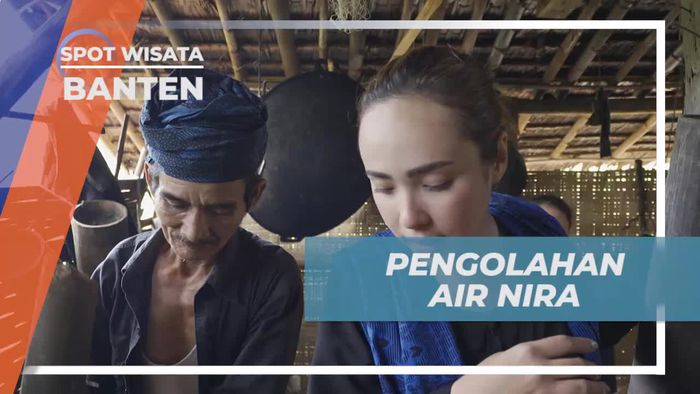 Ikuti Proses Pengolahan Air Nira Menjadi Gula Aren di Banten