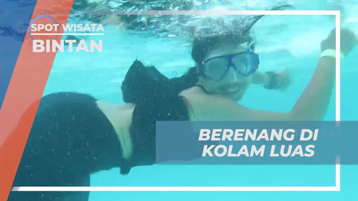 Berenang dengan Gembira di Kolam Luas Treasure Bay, Bintan