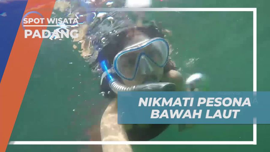 Nikmati Pesona Bawah Laut yang Menakjubkan di Pulau Cubadak, Padang