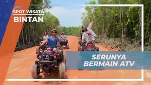 Seru Mengemudikan ATV di Treknya yang Menantang, Bintan