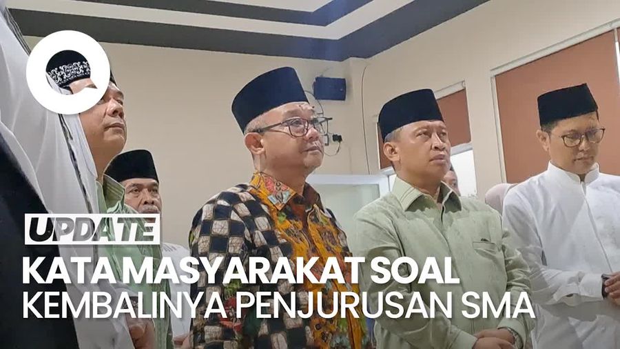 Video Pro Kontra Masyarakat soal Penjurusan SMA Bakal Dihidupkan Lagi