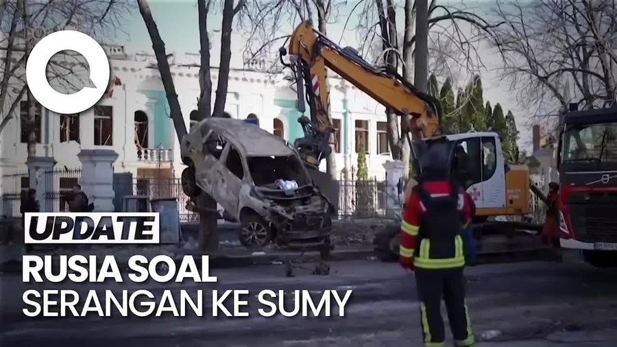 Video: Rusia Klaim Serangan ke Sumy Hanya Targetkan Militer