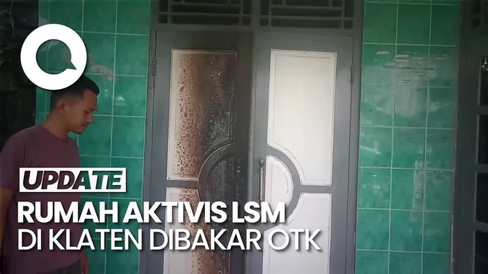 Video: Rumah Aktivis LSM di Klaten Dibakar OTK, Sempat Terdengar Ledakan